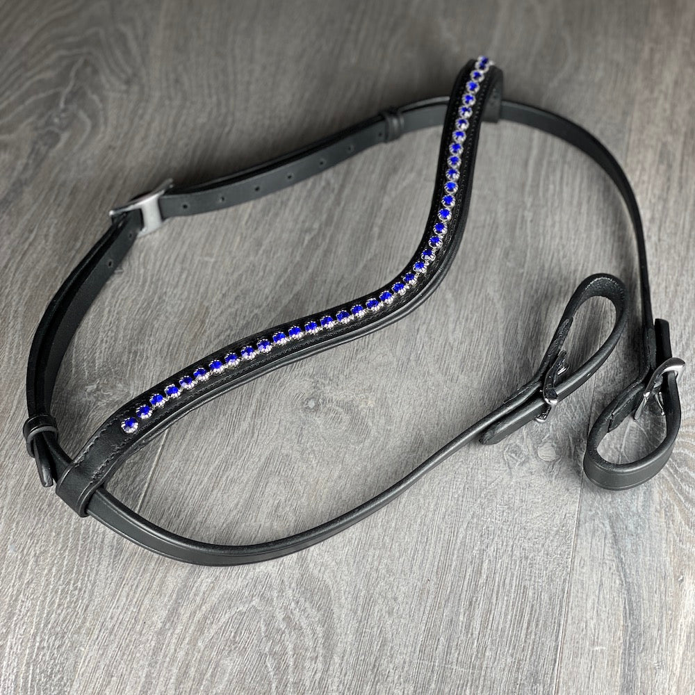 Höfuðleður - Wave safírblátt