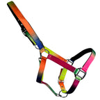 Stallmúlasett - Nylon - Regnboga