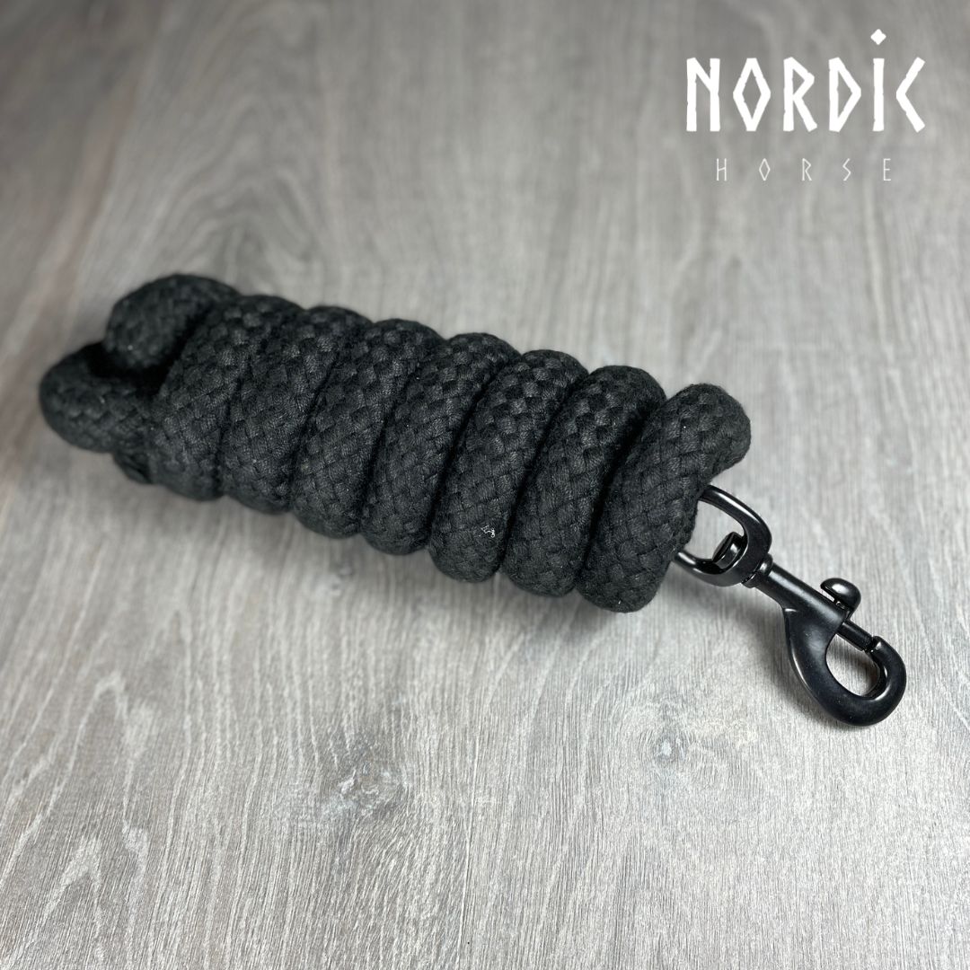 Taumband - Svart - þykkt
