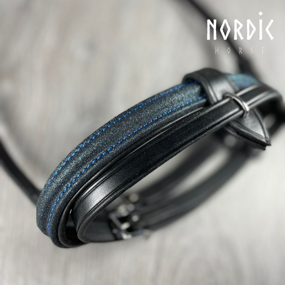 Enskur reiðmúll - Glitur - Blár