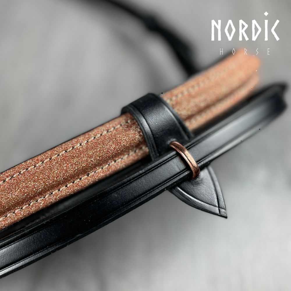 Enskur reiðmúll - Glitur - Rosegold