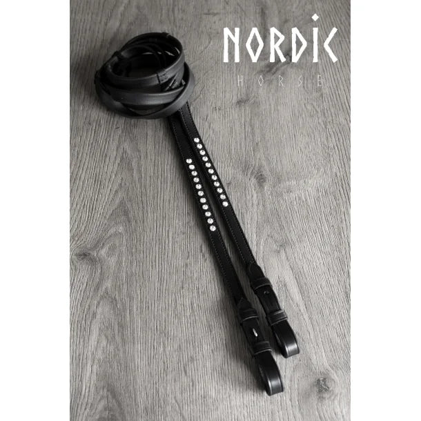 Taumur - Biothane með steinum