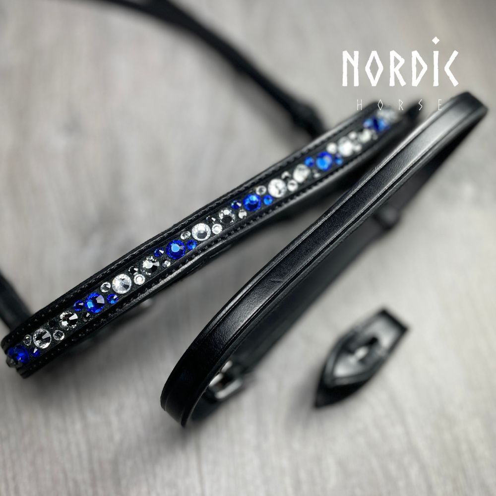 Enskur reiðmúll - Colormix blár