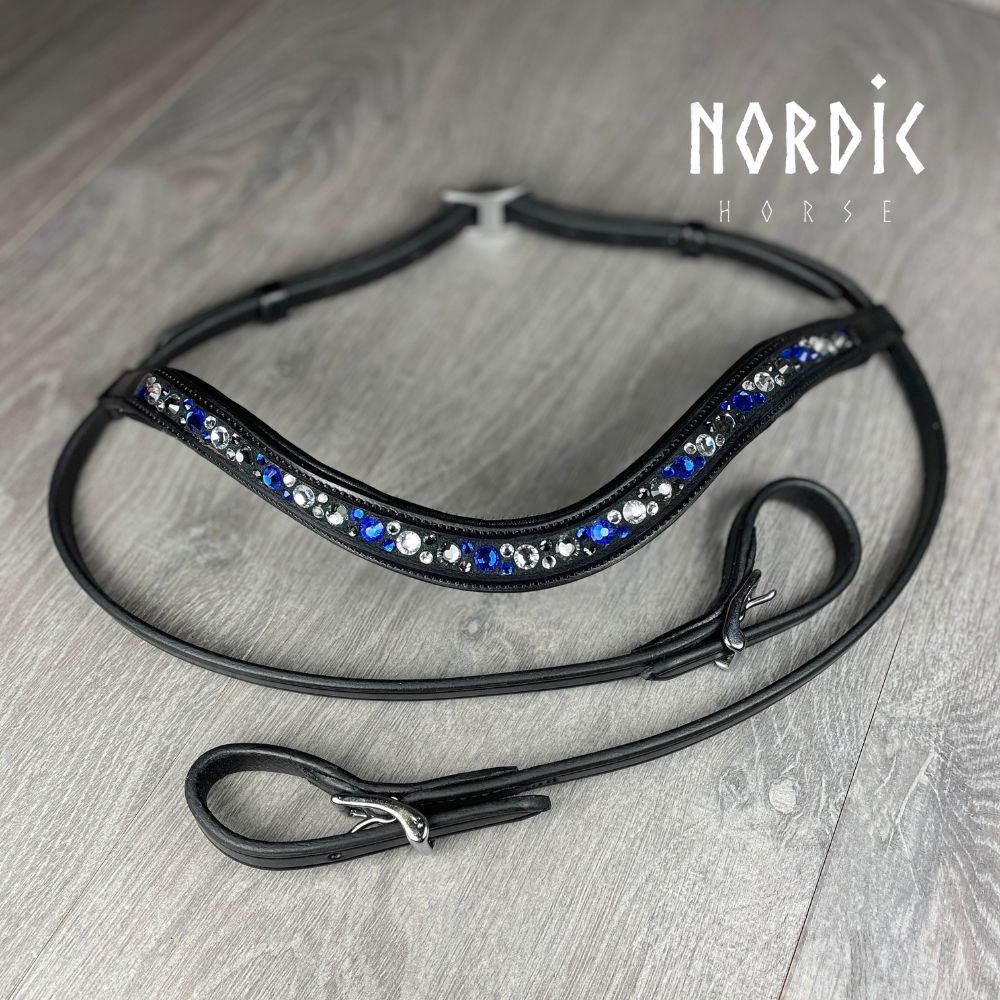 Höfuðleður - Colormix blátt