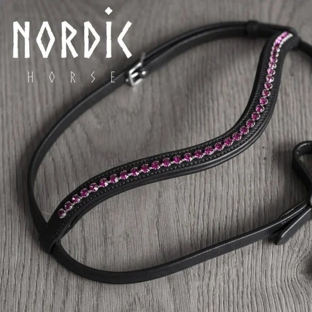 Höfuðleður - Wave bleikt