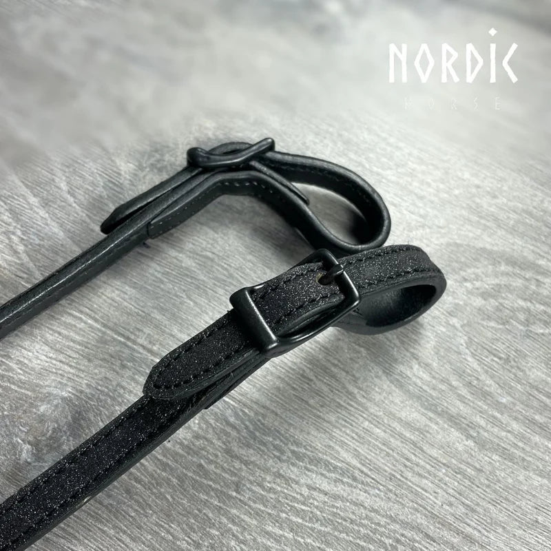 Höfuðleður - Glitur - Svart