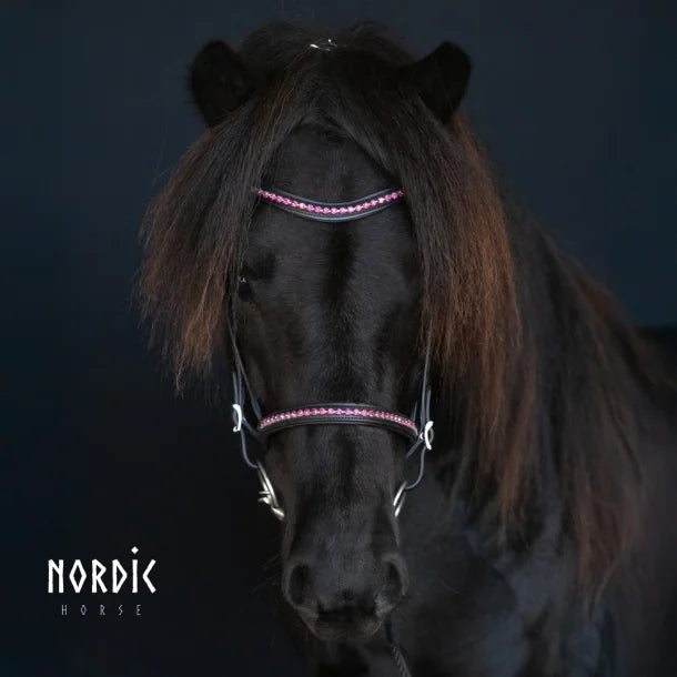 Enskur reiðmúll - Wave bleikur